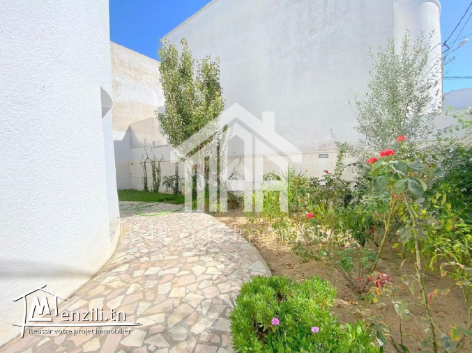 un duplex S4 avec jardin