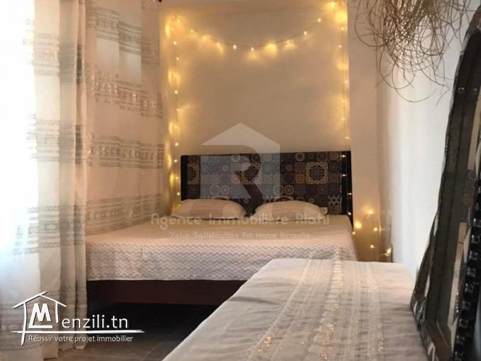 À LOUER (Courte Durée) | Villa S+3 avec Piscine & Jacuzzi | Akouda – Campagne de Sousse