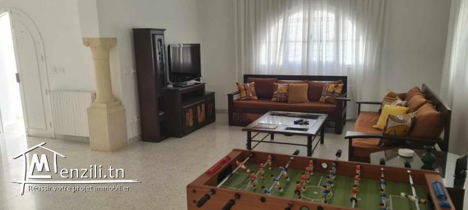 Location estivale: villa S4 avec piscine à Hammamet Mrezga