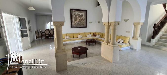 Location estivale: villa S4 avec piscine à Hammamet Mrezga