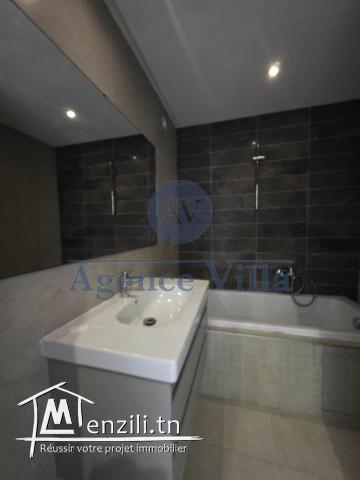 un appartement s3 vide ou meublé à la marsa