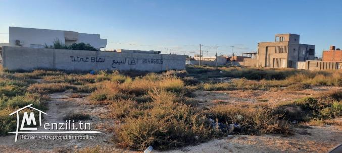 Terrain constructible à vendre (Chebba)
