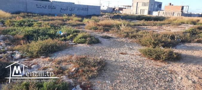 Terrain constructible à vendre (Chebba)