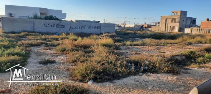 Terrain constructible à vendre (Chebba)