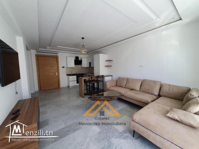 À louer – Appartement S+2 Meublé avec Parking & Cellier – Confort garanti !