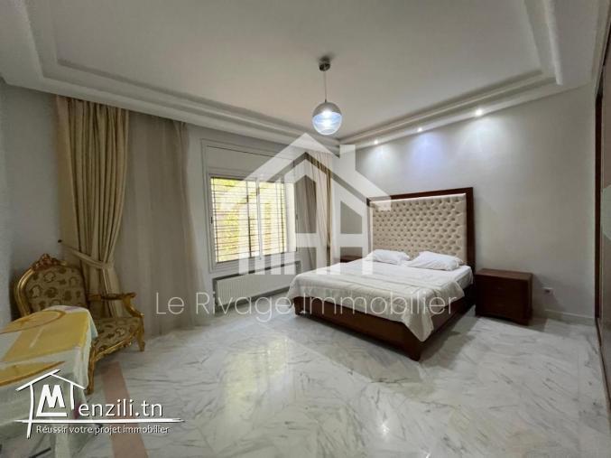 un appartement de 160 m2 avec jardin