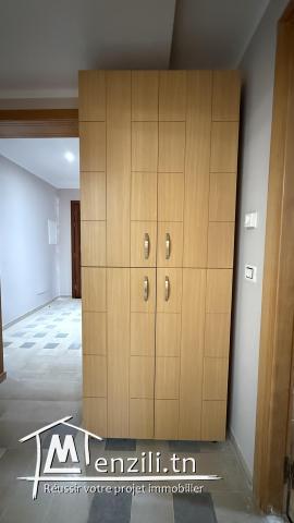 A louer appartement S+2 cité Nasr 2, derrière clinique Amilcar.