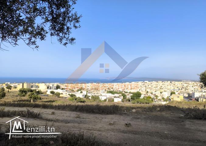 Terrain constructible à vendre à Borj Ghammez