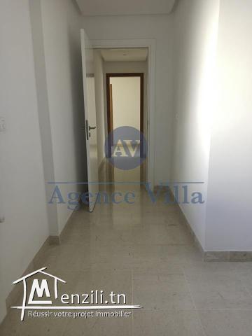 un appartement s2 à la soukra avec jardin