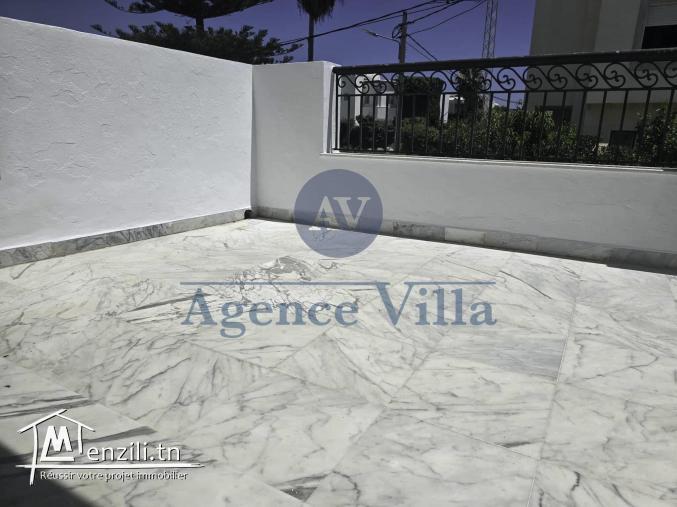 À Louer – Villa avec jardin à La Marsa