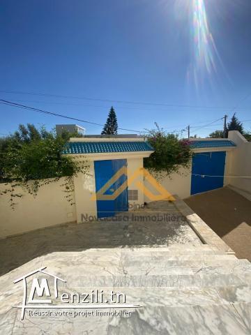 À Louer – Spacieux S+3 avec Jardin & Garage à Chott Mariem ????