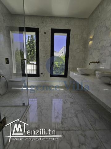 une villa neuve à gammarth