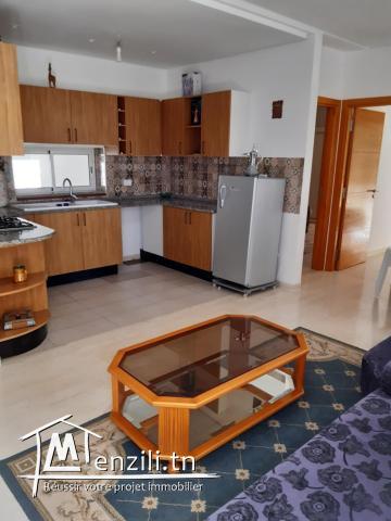 Appartement neuf Meublé étage villa Salon plus 2 chambres+WI-FI internet avec garage pour voiture