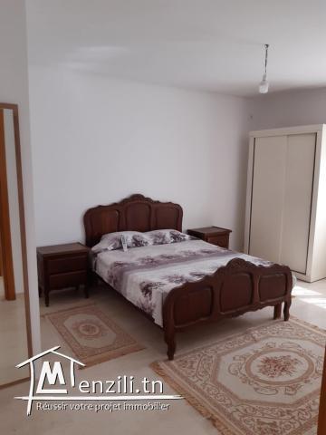 Appartement neuf Meublé étage villa Salon plus 2 chambres+WI-FI internet avec garage pour voiture