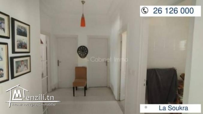 Vente Appartement S3 à La Soukra