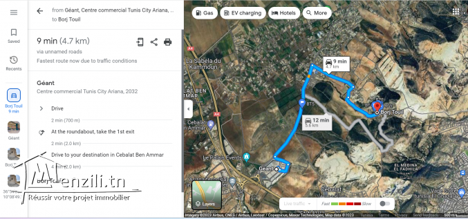 Superbe Lot de 5824m2, Titre bleu individuel