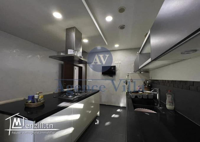 un triplex s3 à la soukra avec jardin