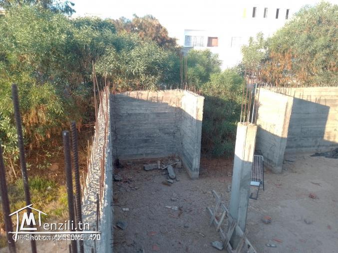 Terrain à vendre au Raoued