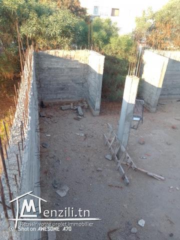 Terrain à vendre au Raoued