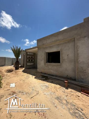 villa à vendre inachevee ou finie djerba route d'aghir