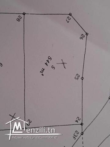 Terrain ( R+5) à Bouhsina