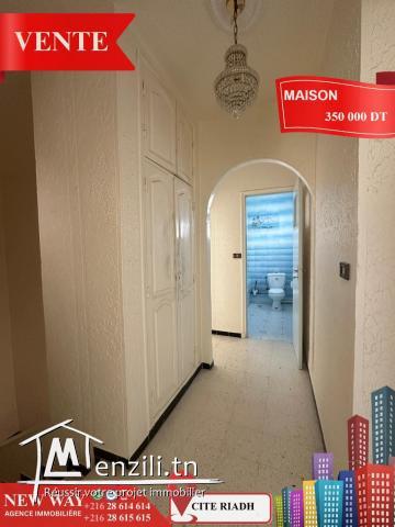 Maison indépendante (S+4) à Cité Riadh
