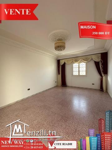Maison indépendante (S+4) à Cité Riadh