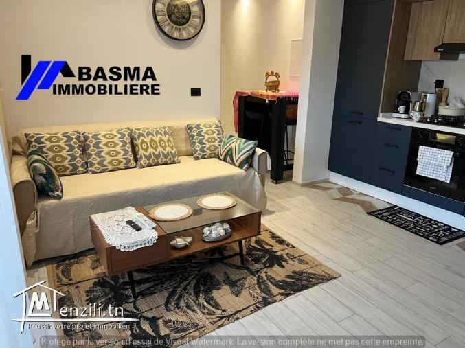 Location Estivale – Appartement S+1 avec vue sur mer et pied dans l’eau à Chatt Mariem