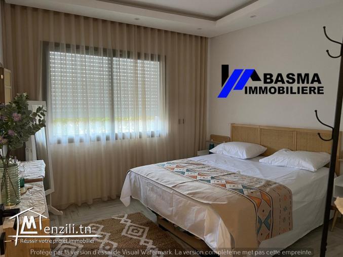 Location Estivale – Appartement S+1 avec vue sur mer et pied dans l’eau à Chatt Mariem