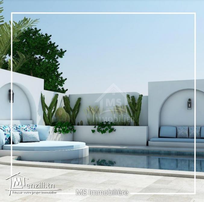 Villa sur plan de 118 m2 avec piscine