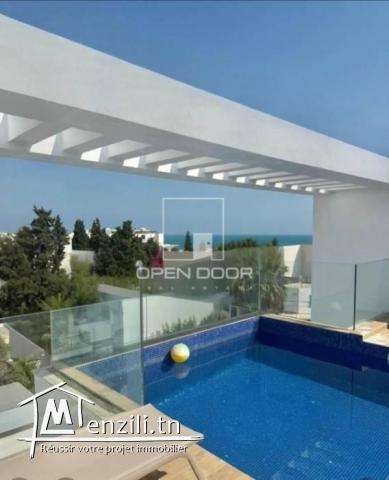 À louer – S3 avec piscine et salle de sport – La Marsa
