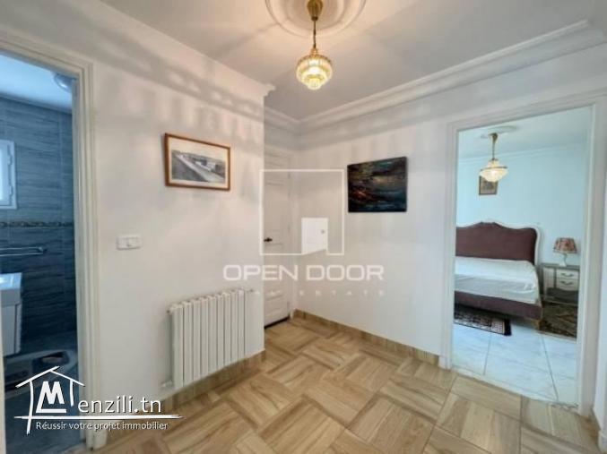 Duplex S2 meublé à louer au cœur de La Marsa