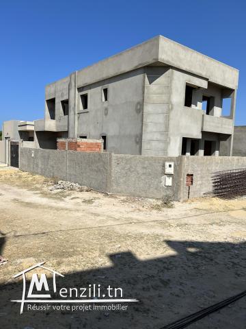 Villa plage avec deux maisons à finir La Chebba