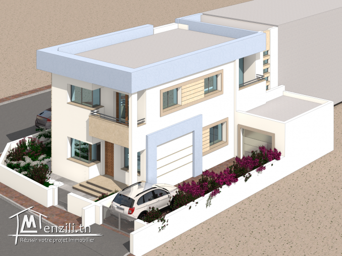 Villa plage avec deux maisons à finir La Chebba