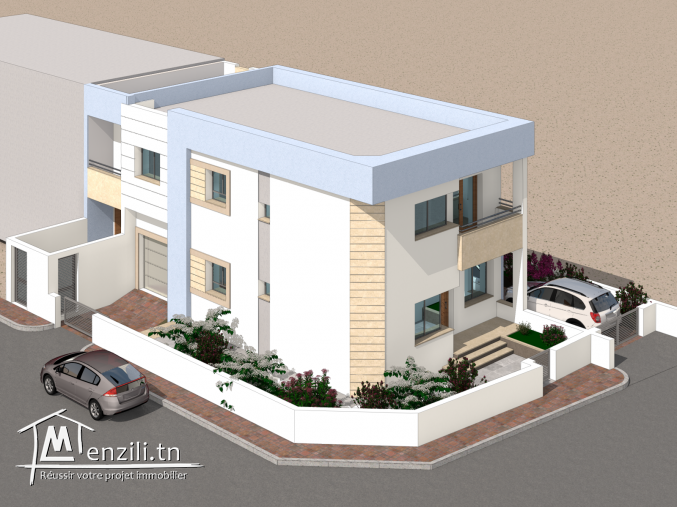 Villa plage avec deux maisons à finir La Chebba