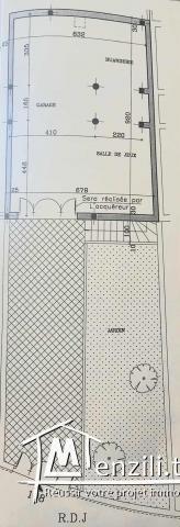 À vendre – Villa duplex avec jardin et studio – Diar El Mourouj 1