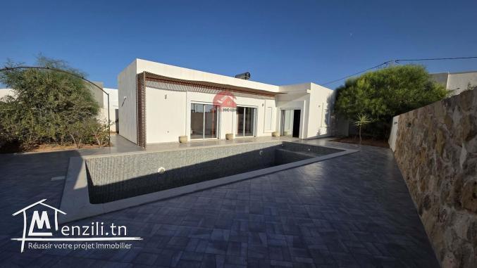 Villa de plain pied à vendre à Houmt Souk Djerba ZU