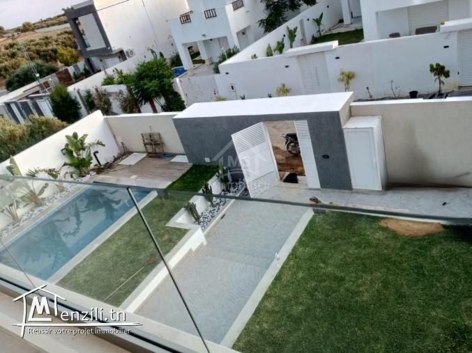 Villa S+5 toute neuve avec piscine à vendre à Hammamet Sud 51355351
