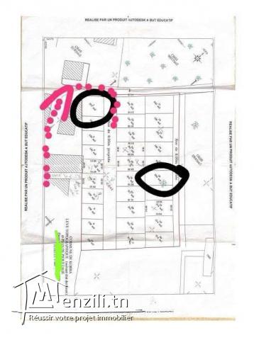 2 terrains à vendre à Korba