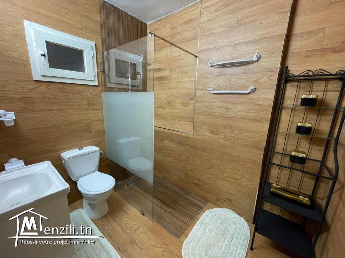 A louer S+2 richement meublé à l'Aouina