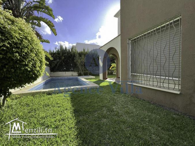 une villa s6 au lac2 avec piscine et jardin