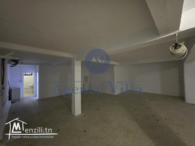 une villa s4 à gammarth avec un grand jardin