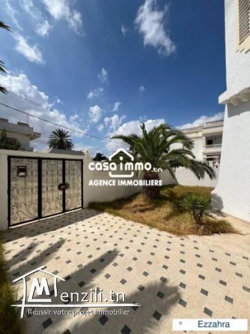 A LOUER SPACIEUSE VILLA S3 S5 A EZZAHRA SAINT GERMAIN