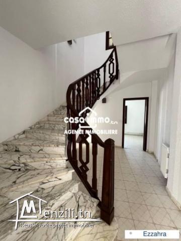 A LOUER SPACIEUSE VILLA S3 S5 A EZZAHRA SAINT GERMAIN