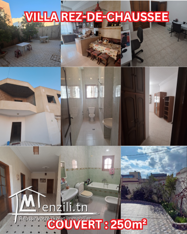 2 VILLAS + 1 STUDIO à vendre JENDOUBA (TEL: 28662633)