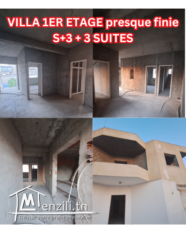 2 VILLAS + 1 STUDIO à vendre JENDOUBA (TEL: 28662633)