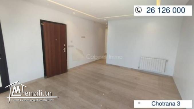 Location étage de villa S3 à La Soukra Chotrana 3