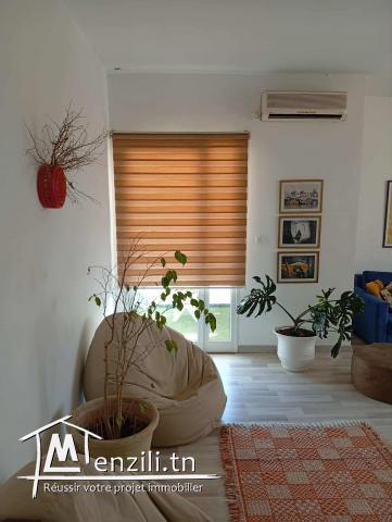 etage de villa s+2 meublé à Alain savary