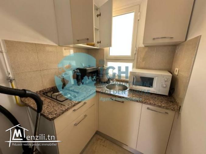 À Louer – Appartement S1 Meublé Haut Standing avec Grande Terrasse – Hammam Sousse