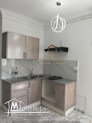 une location annuelle de 80 m2